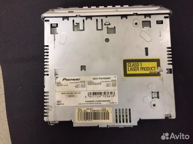 Атомагнитола pioneer