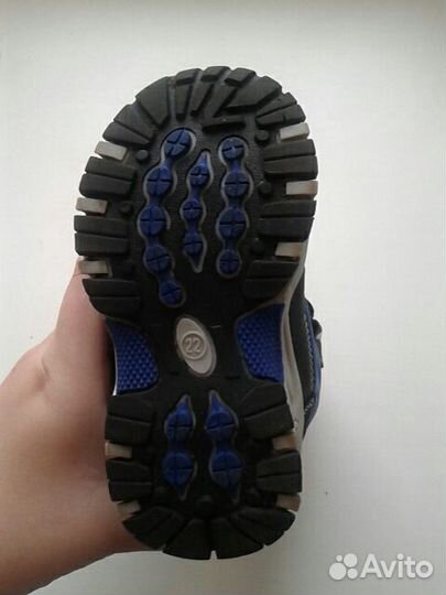 Ботинки дутики 22размер