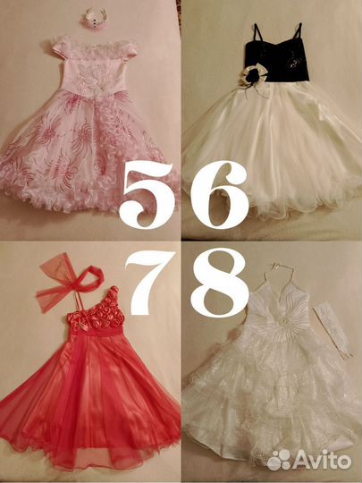 Платья праздничные для девочек