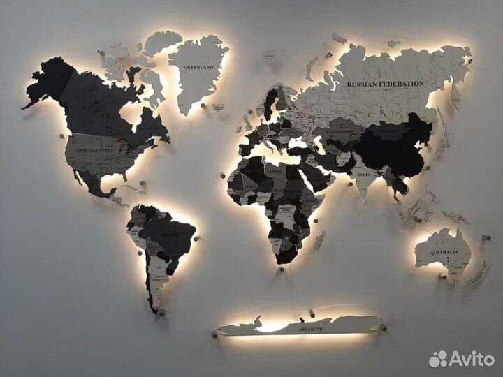 Деревянная карта