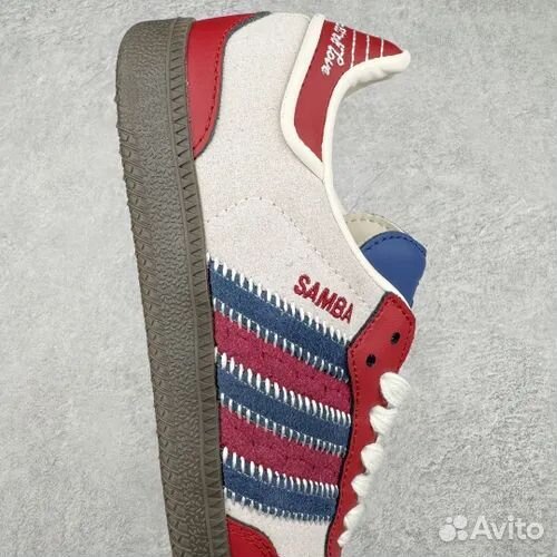 Notitle x Adidas Samba Maroon Red