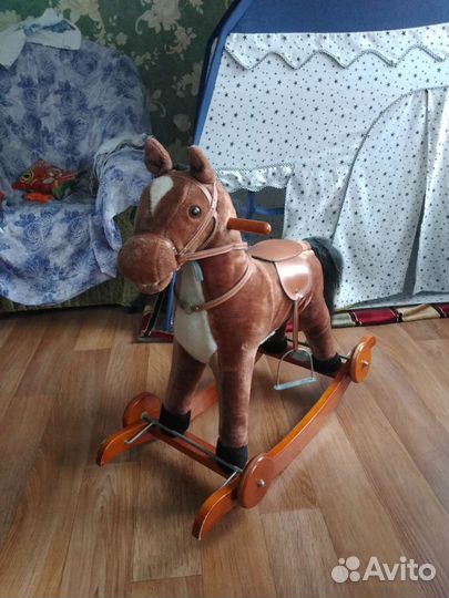 Качалка лошадь