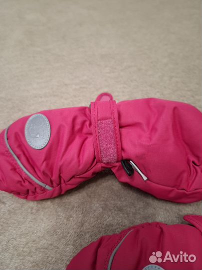 Варежки на девочку 2-4 года