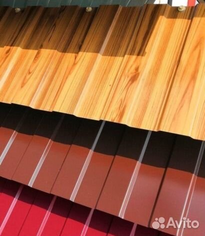 Профнастил С8 окрашеный, м2