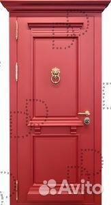 Уличная металлическая дверь Парадная