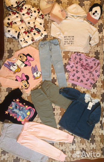 Вещи пакетом на девочку