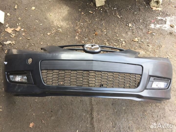 Бампер передний Мазда 3 седан спорт рест 06-08