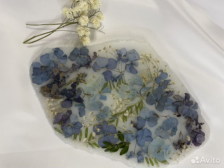 Поднос из эпоксидной смолы