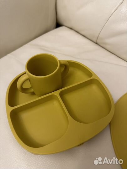 Силиконовая посуда для малышей