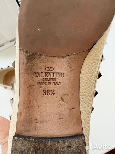 Балетки valentino, 38,5