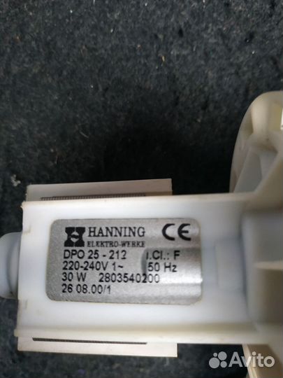 Сливной насос DPO 25-212 hanning