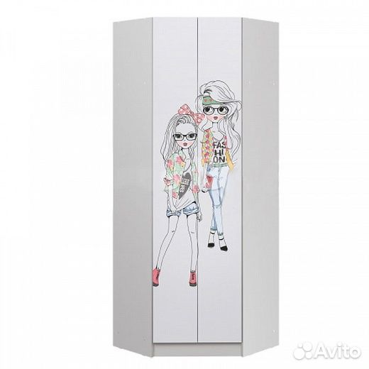 Детский угловой шкаф