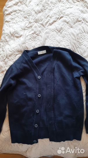 Школьный костюм для мальчика 128 серый