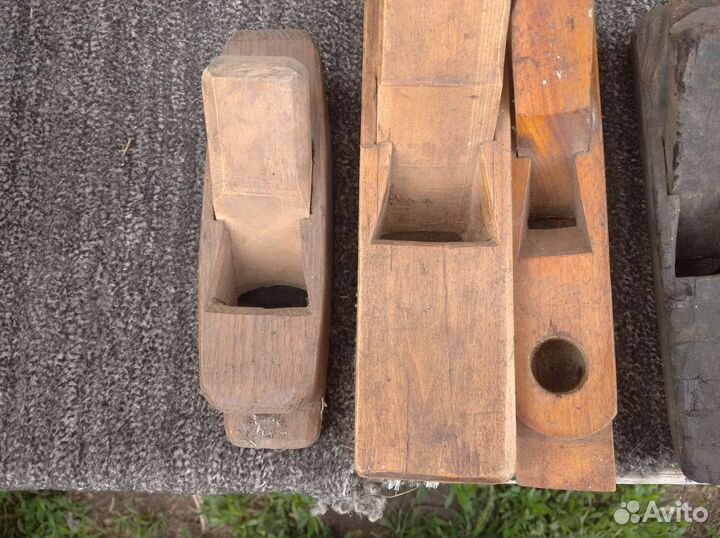 Рубанок 4 шт разные СССР винтаж