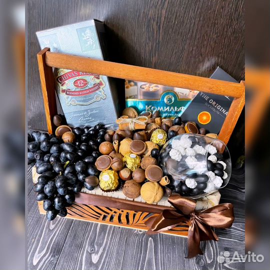 Съедобные букеты для мужчин