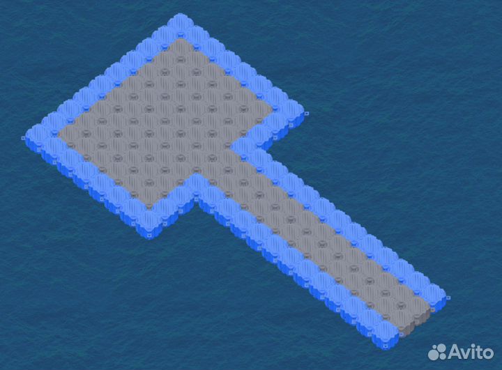 Понтон пластиковый