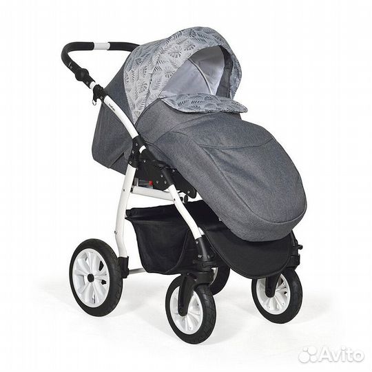 Коляска 3 в 1 indigo charlotte