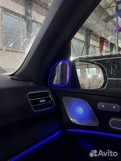 Тюнинг 167 Мерседес подсветка салона