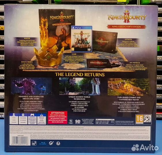 Kings bounty 2 King Collector's Edition PS4 NEW