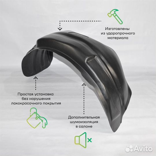 Подкрылок задний левый Lexus RX