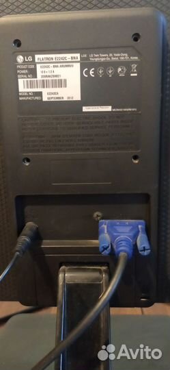 Продам монитор LG 21.5