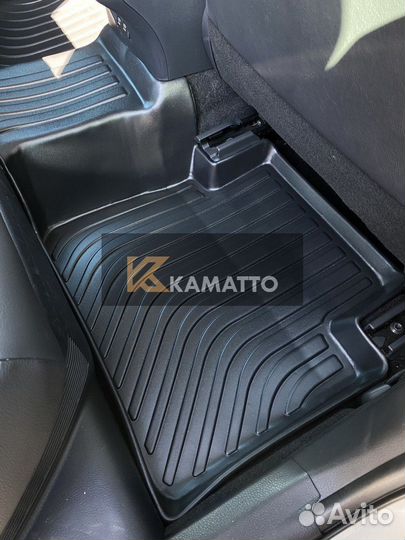 Ковры в салон Kamatto 3D Toyota Camry 2017