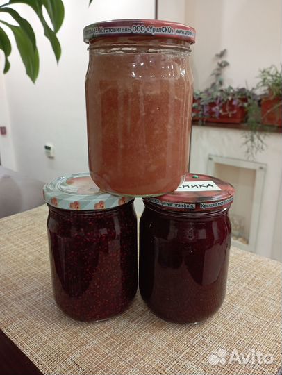 Варенье без сахара (со стевией) и с сахаром (1:1)