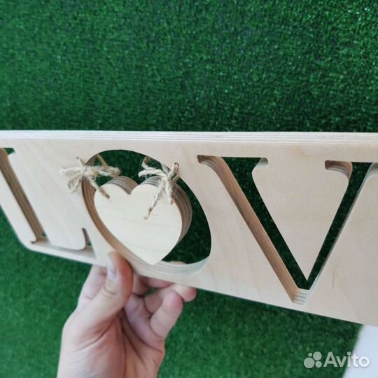 Фанера интерьер слова