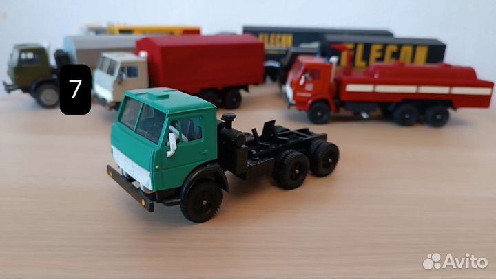Модели СССР 1:43 камаз. комплект 9