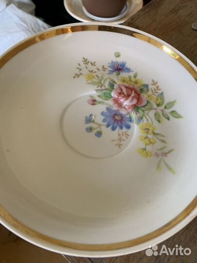 Чайная пара гигант СССР Дулево