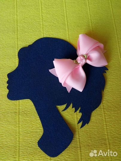 Бант на резинке/заколке для девочки