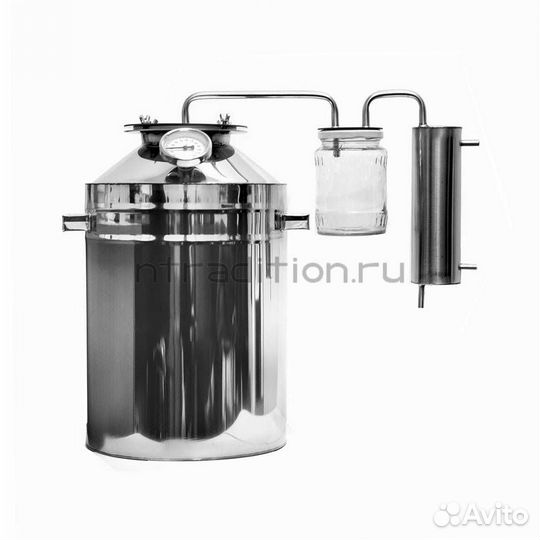 Самогонный аппарат с сухопарником и без