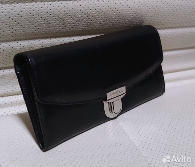 Кошелёк портмоне Nobel 8239 11 кожа чёрный новый