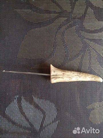 Шило - крючок с ручкой из клыка кабана