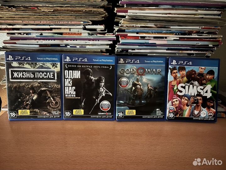 Игры для приставок ps4 бу
