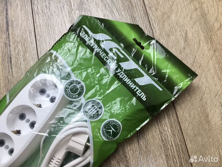 Электрический удлинитель 1,5 м