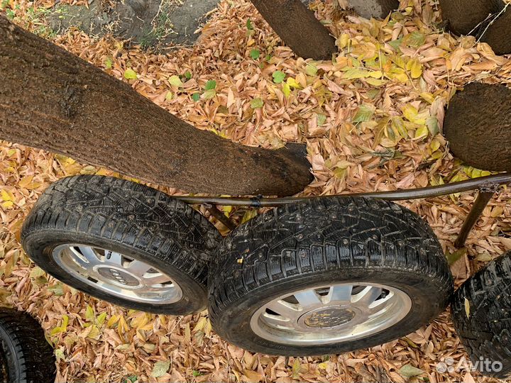 Колеса на audi r15 зимние шипованые