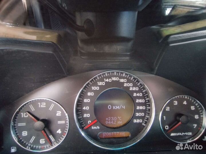 Приборка Mercedes w211/w219 рестайл с amg меню