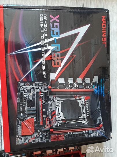 Материнская плата с процессором machinist x99