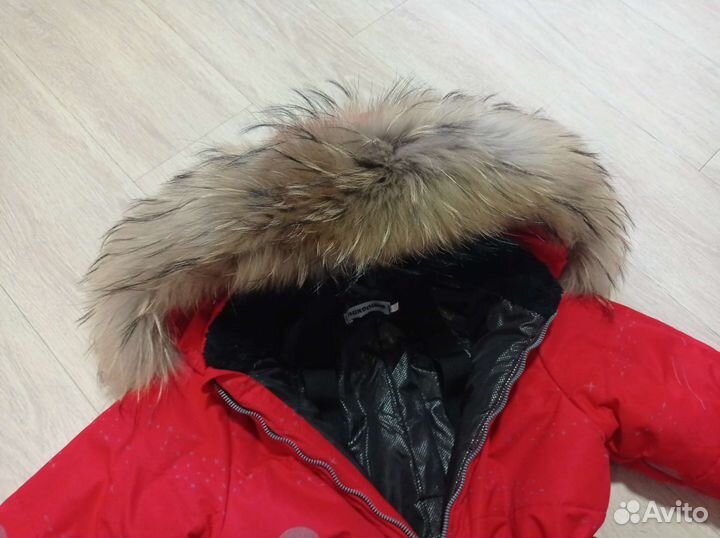 Зимний комбинезон для девочки 128