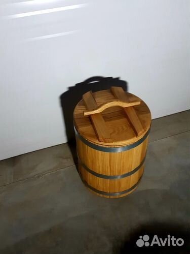 Кадка дубовая 7 л