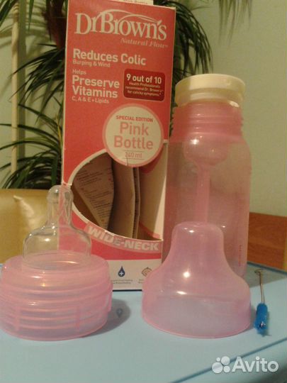 Бутылочка Доктор Браун Dr. Brown's 240мл