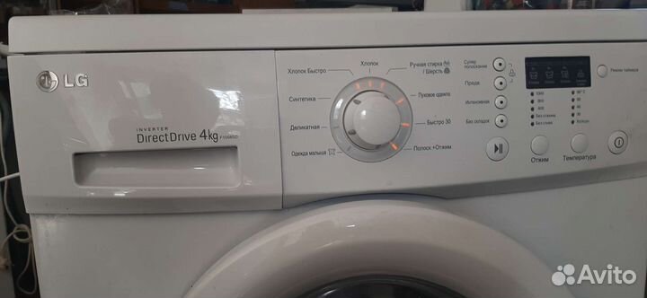 Стиральная машина lg direct drive 4кг