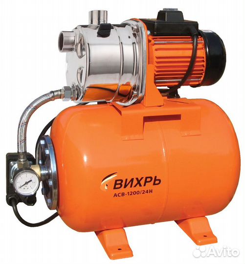 Автоматическая Насосная станция вихрь асв-1200/24