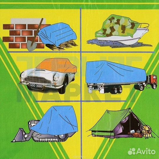 Тент укрывной универсальный