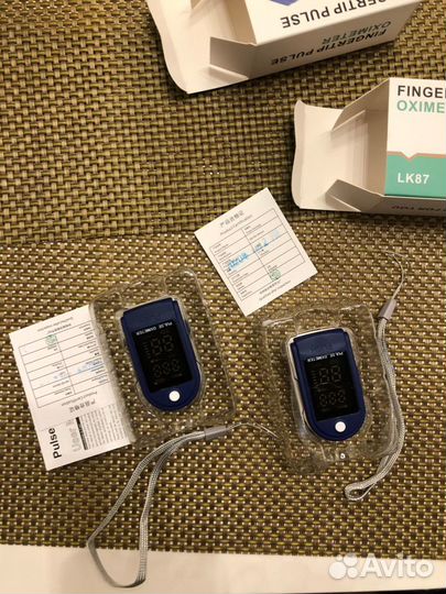 Пульсоксиметр пальчиковый оксиметр + пульсометр