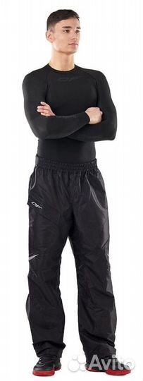 Штаны-дождевик Dragonfly EVO Black - мембрана