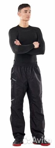 Штаны-дождевик Dragonfly EVO Black - мембрана