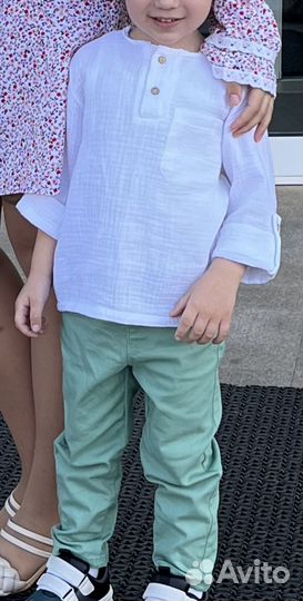 Рубашка из муслина 98