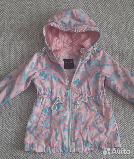 Куртка парка для девочки 98-104